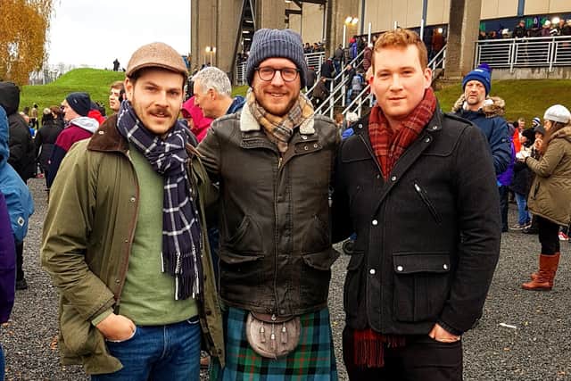 Localburgh founders, from left, Sean Errey, Thomas Haddock and Rob Hanley