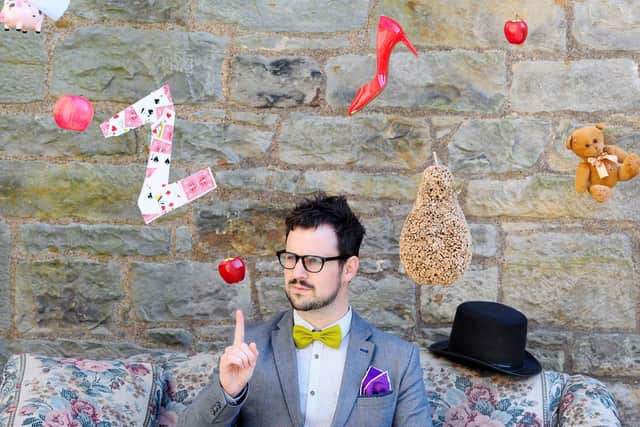Kevin McMahon, stage name Kevin Quantum, is Artistic Director of Edinburgh Magic Festival