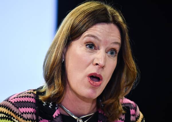 Chief Medical Officer Dr Catherine Calderwood delivers an update on the coronavirus. Picture: Jeff J Mitchell/Getty Images