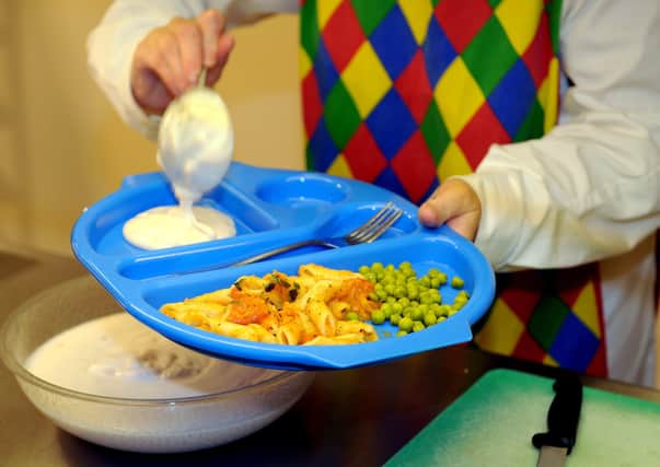 A school dinner is a vital source of food for the poorest children (Picture: PA)