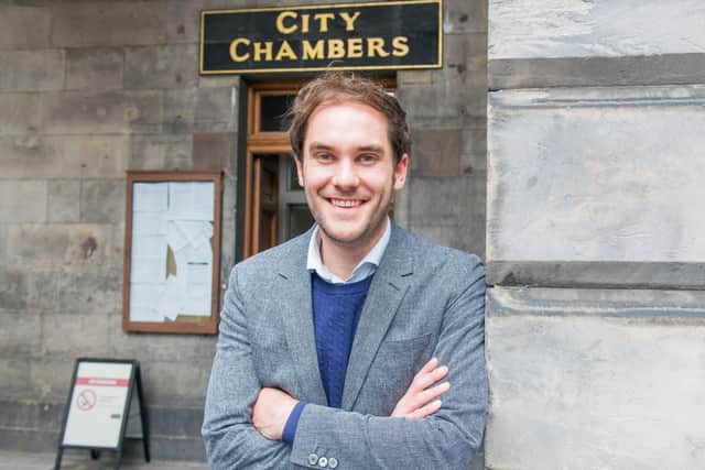 Adam McVey is the leader of Edinburgh City Council (Picture: Ian Georgeson)