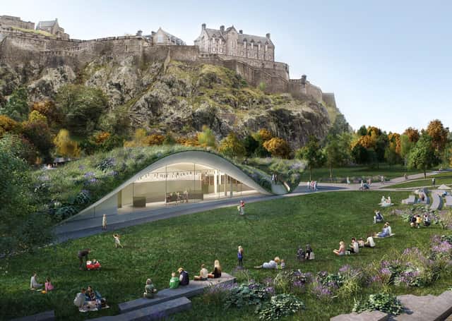 The plans for Princes Street gardens are being reviewed