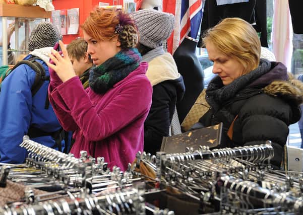 Charity shops – one of the major sources of income for charities – are all shut during lockdown (Picture: Neil Hanna)
