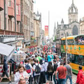 The Royal Mile is packed during Festival season (Picture: Ian Georgeson)