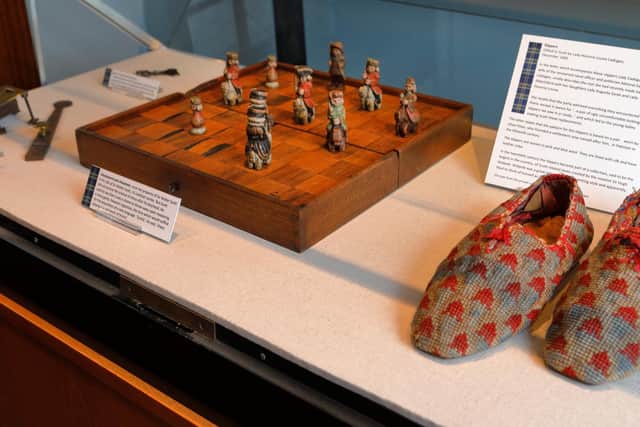 Items belonging to Sir Walter Scott in Edinburgh's Writer Museum