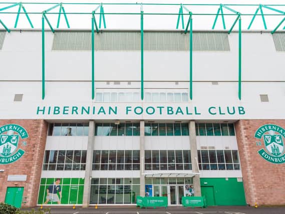 Easter Road Stadium during the ongoing coronavirus pandemic, on April 03, 2020, in Edinburgh, Scotland. (Mark Scates / SNS Group)