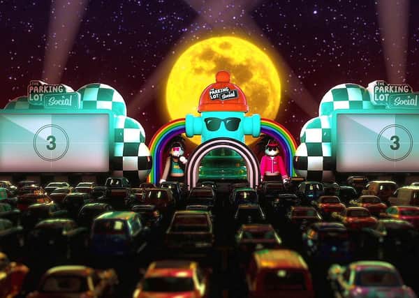 Glasgow-based events company XL Event Lab is hosting the The Parking Lot Social, Scotland’s biggest ever drive-in tour, which begins at Dalkeith Country park in August.