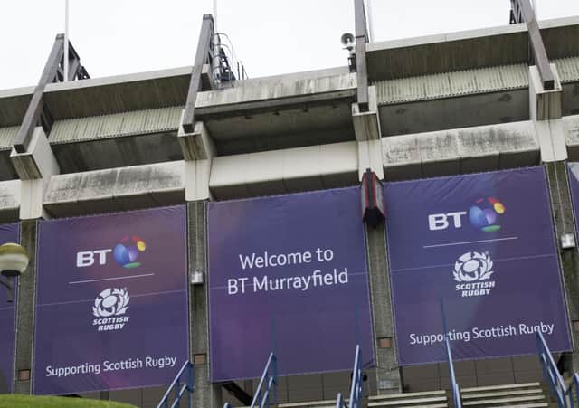 Hibs have held talks with the SRU about using Murrayfield. Picture: SNS