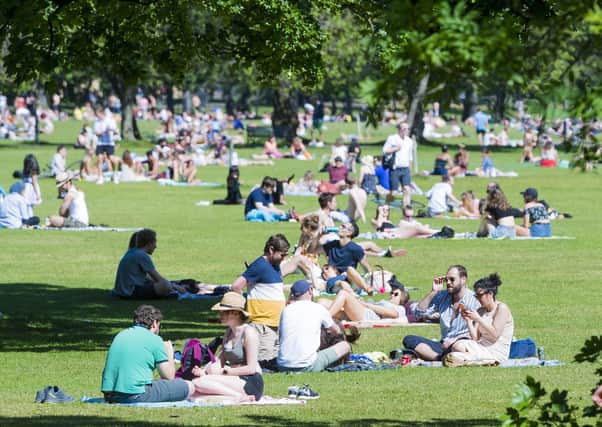 Many young people used the Meadows responsibly, but the litter and human waste left by some was disgraceful(Picture: SNS)