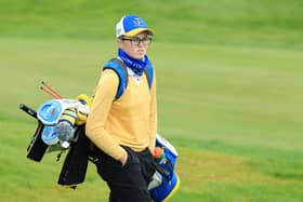 Hannah Darling played in the Junior Solheim Cup at Gleneagles last year