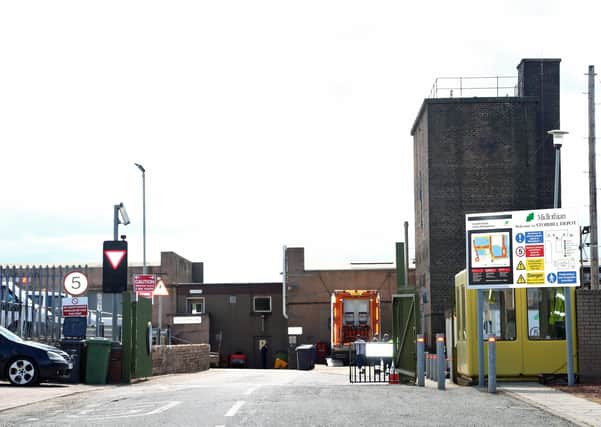 Stobhill recycling centre and depot.