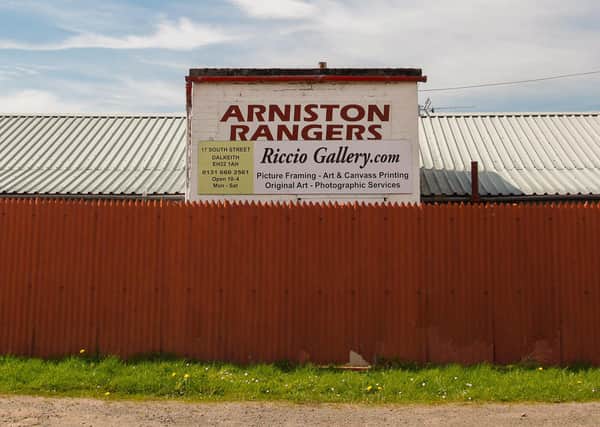 GV of Newbyres Park, Hunterfield Road Gorebridge, the home of Arniston Rangers FC 7/5/18