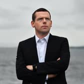 Douglas Ross the new leader of the Scottish Conservative Party (Picture: John Devlin)