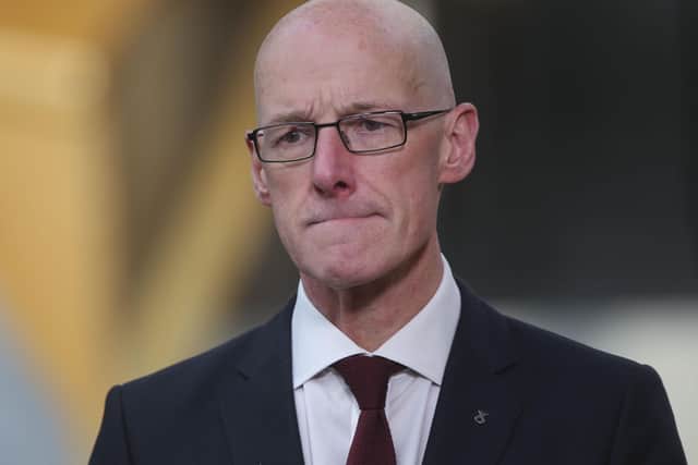 Deputy first minister and education secretary John Swinney. Picture: Fraser Bremner/pool/Getty Images