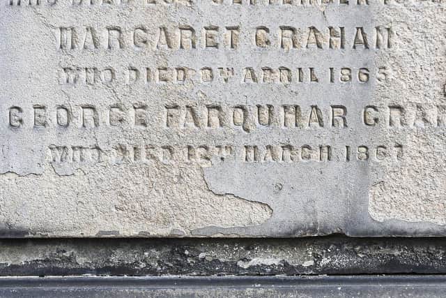 The grave of George Farquhar Graham