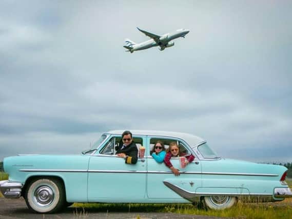 Drive In movies come to Edinburgh Airport