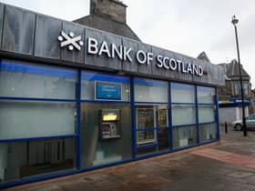 GV of Loanhead Bank of Scotland in Clerk St which is set to close, pic taken 01/02/20