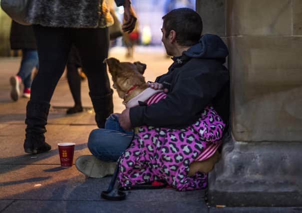 Stock homelessness photo, by John Devlin.