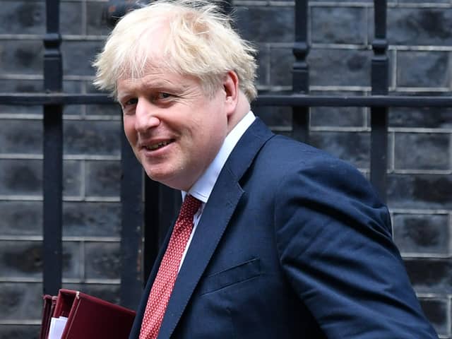 Boris Johnson is acting like a baby threatening to throw his toys out of the pram in trade deal talks with the EU, says Angus Robertson (Picture: Daniel Leal-Olivas/AFP via Getty Images)