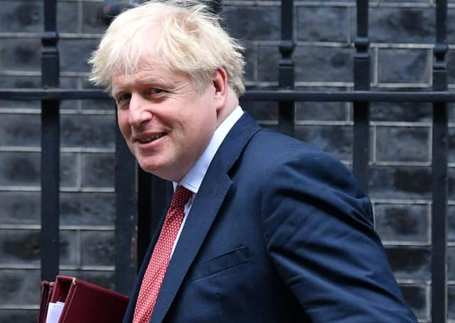 Boris Johnson is acting like a baby threatening to throw his toys out of the pram in trade deal talks with the EU, says Angus Robertson (Picture: Daniel Leal-Olivas/AFP via Getty Images)
