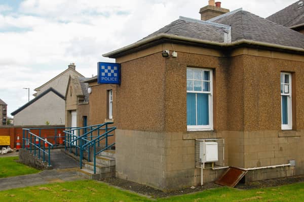 The former Loanhead Police Station building.