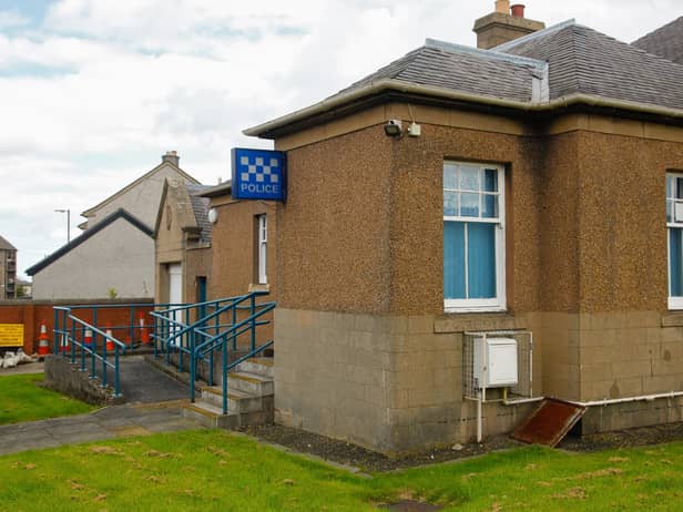 The former Loanhead Police Station building.
