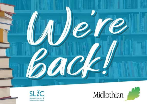 The Midlothian Library service will return on Monday 27 July. Photo by Chris Godfree-Morrell.
