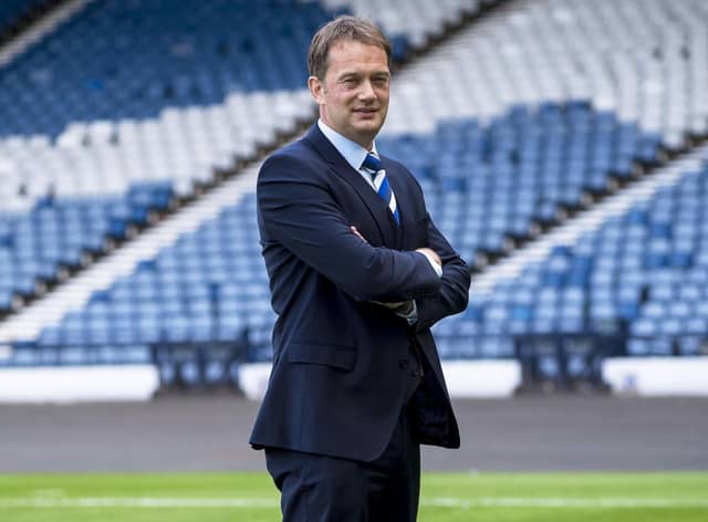 SFA chief executive Ian Maxwell has warned that the cost of an empty Hampden will be borne by the clubs. Picture: SNS