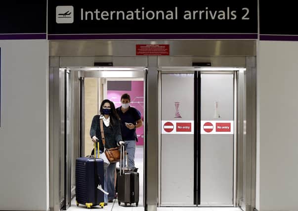 Travellers returning from Spain must self-isolate (Picture: Lisa Ferguson)