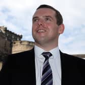 Douglas Ross looks set to be named Jackson Carlaw’s success as leader of the Scottish Conservatives (Picture: Andrew Milligan/PA Wire)
