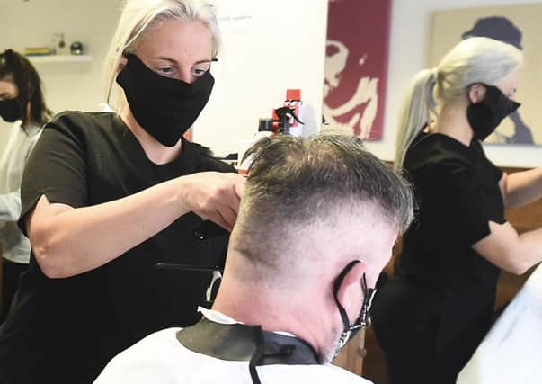 There has been an increase in the number of old-fashioned barbers in the city (Picture: Lisa Ferguson)