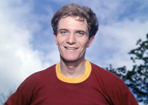 Willie Hunter in the colours of Motherwell in 1965-66, the club where he made his name. Picture: SNS