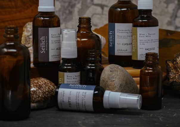 Seilich, a sustainable Scottish beauty brand produced in East Lothian