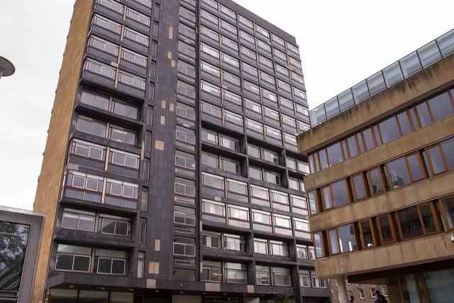 40 George Square was until recently called the David Hume Tower (Picture: Lisa Ferguson)