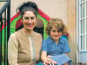 Melissa Kaplan and 5.yr old daughter Olivia Andrew.   Melissa and her family are moving out of town to East Neuk of Fife.