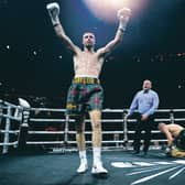 Josh Taylor after his win over Ivan Baranchyk of Russia. The fight took place in Glasgow. Picture: Mark Runnacles/Getty Images