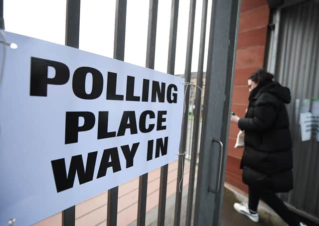 We may not be able to cast our vote in person at a polling station in next year’s Holyrood election if the coronavirus outbreak continues (Picture: John Devlin)