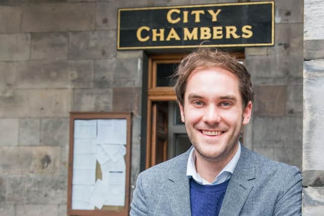 Adam McVey is the leader of Edinburgh City Council