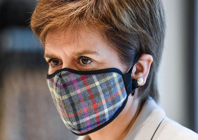 How will history judge our response to Nicola Sturgeon's leadership during the crisis (Picture: Jeff J Mitchell/PA Wire