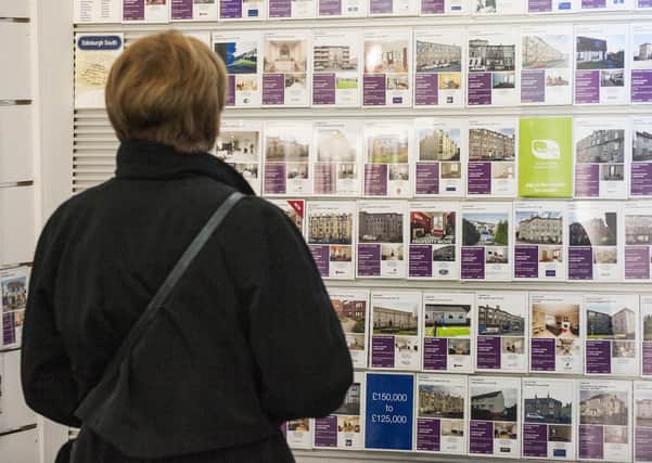 High house prices and rents are a problem for many people in Edinburgh (Picture: Ian Georgeson)