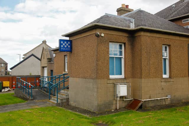 The former Loanhead Police Station building. Plans to turn it into homeless accommodation have been scrapped.
