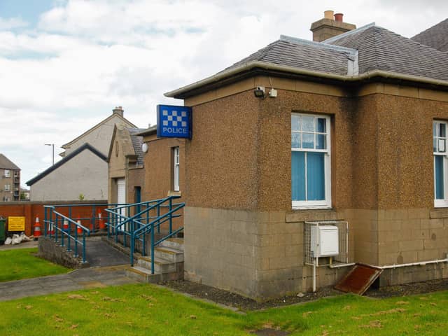 The former Loanhead Police Station building. Plans to turn it into homeless accommodation have been scrapped.