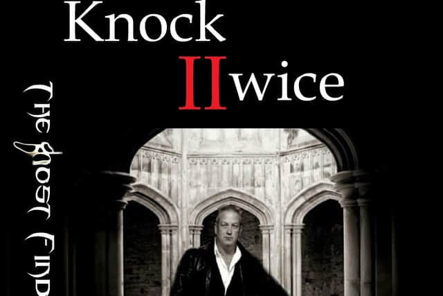 The book cover for Knock Twice : Real Life Ghost Stories, by Jimmy Devlin from Danderhall.