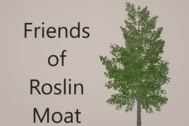 Friends of Roslin Moat logo.