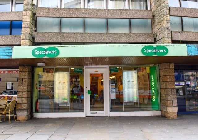 Specsavers in Jarnac Court, Dalkeith. Photo by Ian Georgeson.