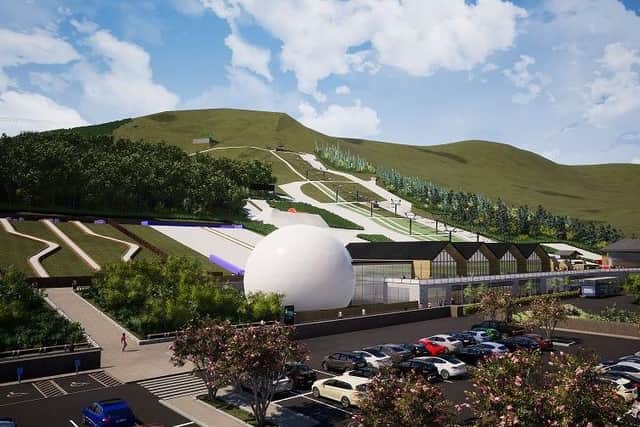 The proposed redevelopment of Midlothian Snowsport Centre, at Hillend Country Park