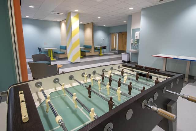 CAMHS Games Room. Photo by NHS Lothian.