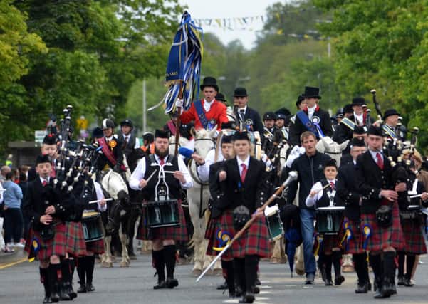 Penicuik on Parade 2019, pic by Alan Wilson.