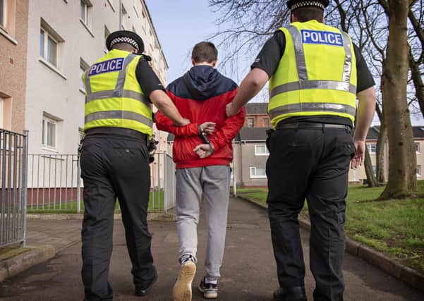Handling of offensive weapons used in other criminal activity saw a 43 per cent jump in Midlothian.