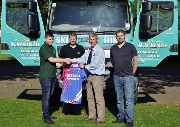 The local firm has again thrown its support behind the rugby club